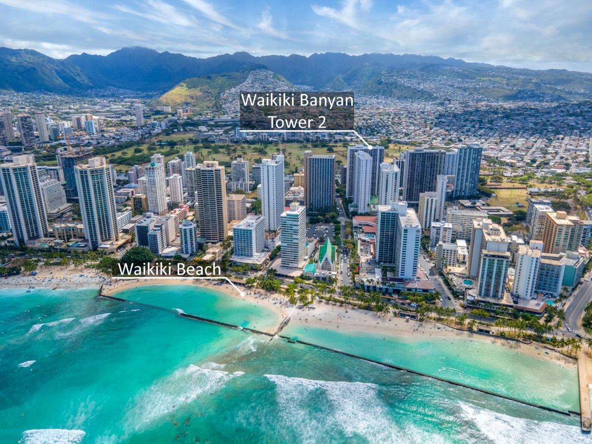 Waikiki Banyan 1Br With Great Ocean Views, Steps To Beach & Parking! Honolulu Extérieur photo