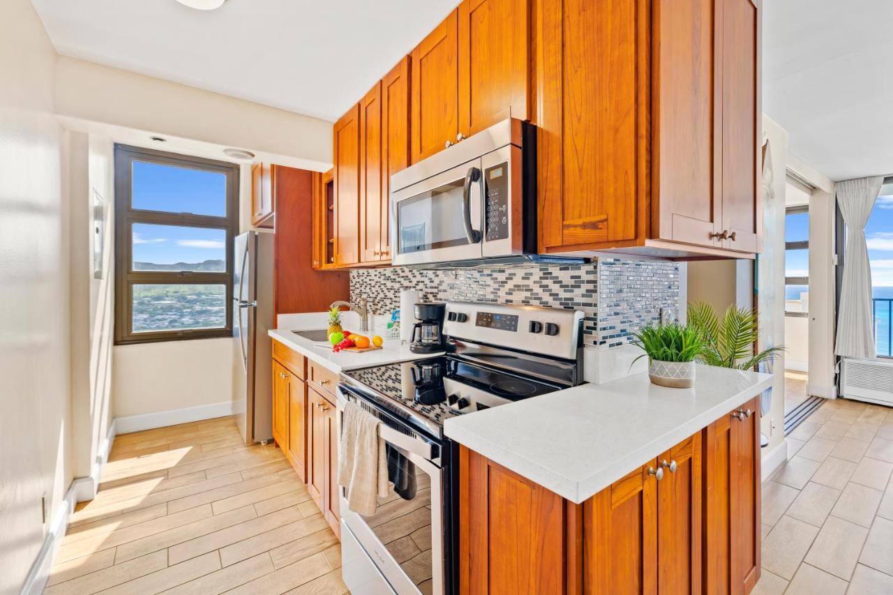 Waikiki Banyan 1Br With Great Ocean Views, Steps To Beach & Parking! Honolulu Extérieur photo