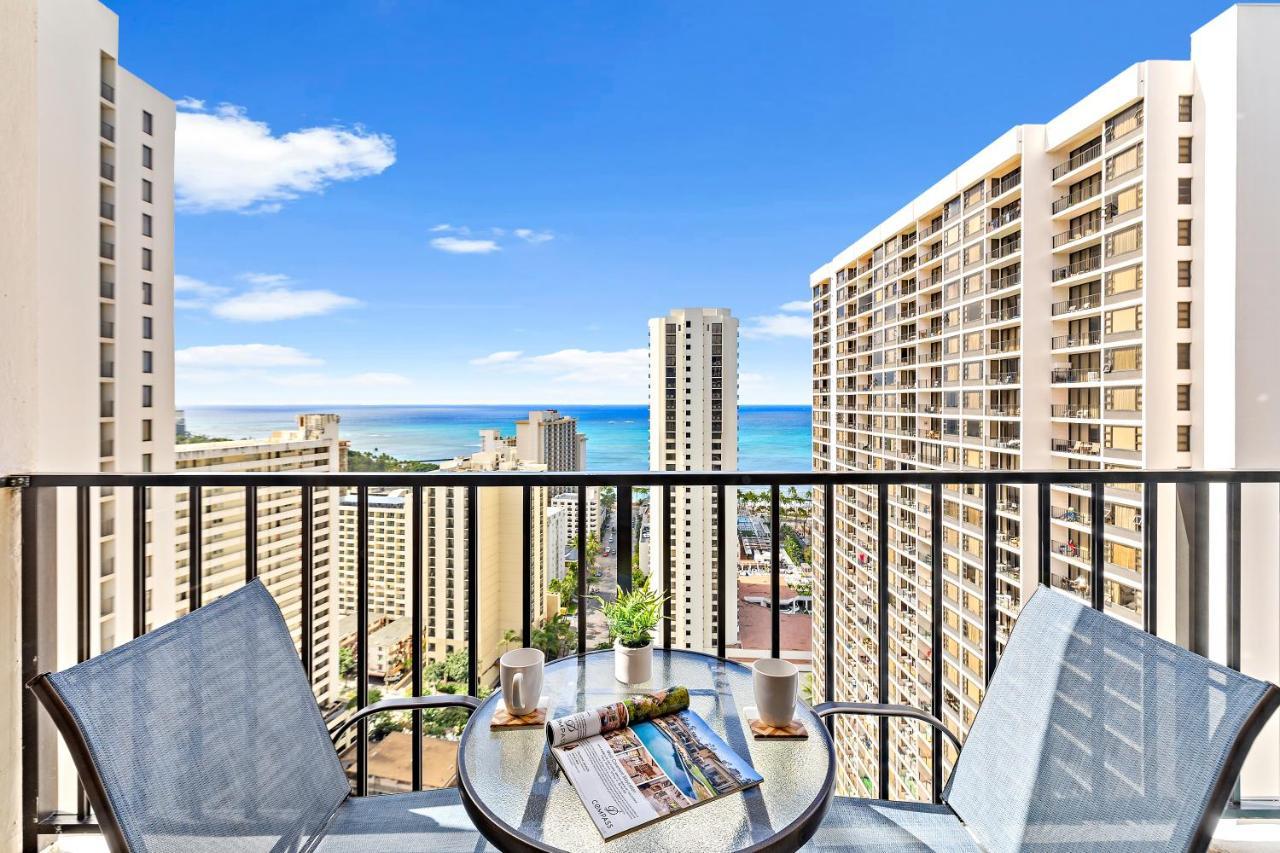 Waikiki Banyan 1Br With Great Ocean Views, Steps To Beach & Parking! Honolulu Extérieur photo