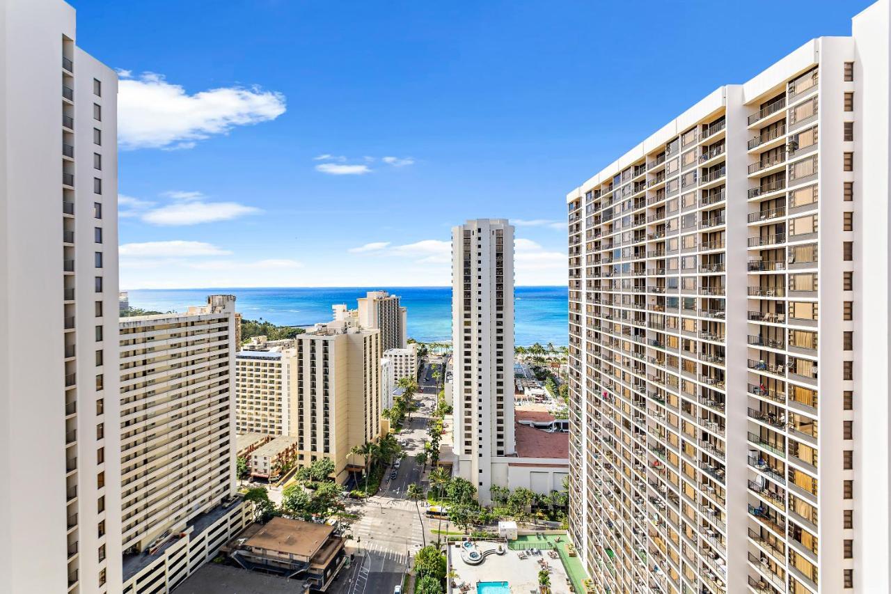 Waikiki Banyan 1Br With Great Ocean Views, Steps To Beach & Parking! Honolulu Extérieur photo